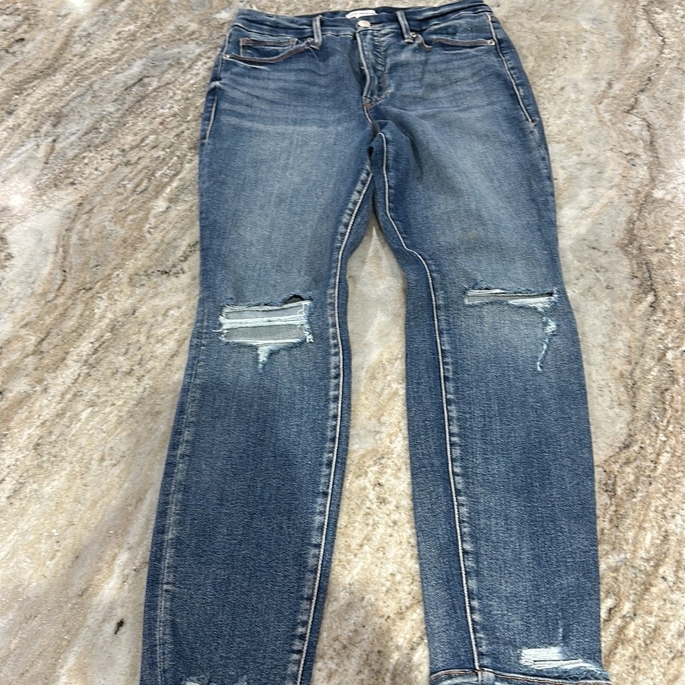 Good American Good legs stretch skinny jeans size 10/30